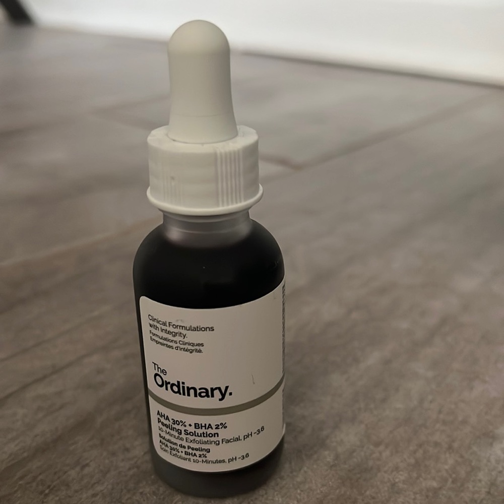 he ordinary peeling solution